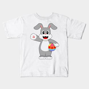 Rabbit Easter Easter egg Soccer Kids T-Shirt